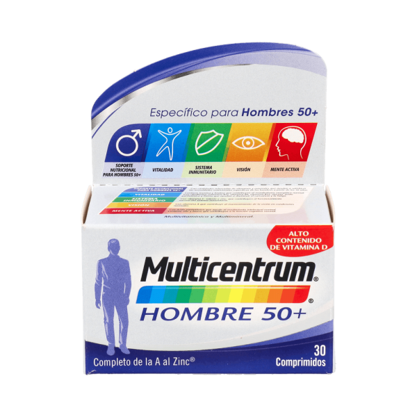 Multicentrum Hombre 50+ 30comp
