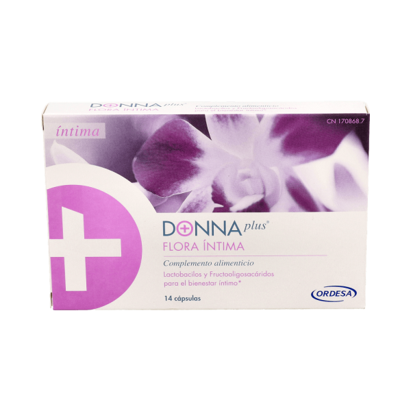 DonnaPlus+ Flora Íntima 14cáps
