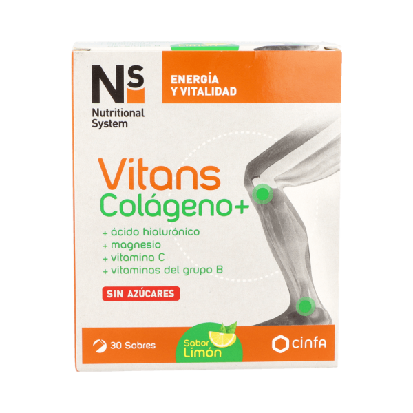 Ns Vitans colágeno+ 30 sobres