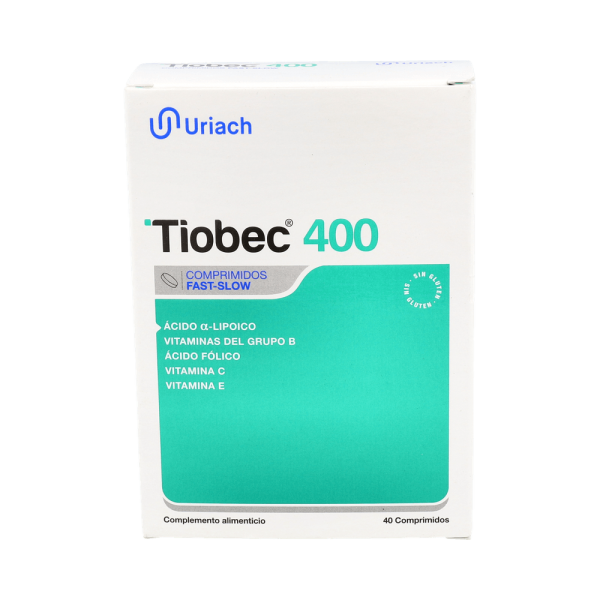 Tiobec 400 40 Comprimidos