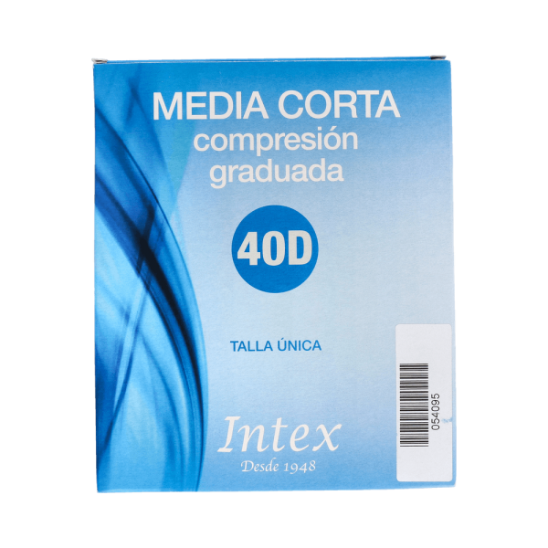 Media Intex Corta 40 Negro