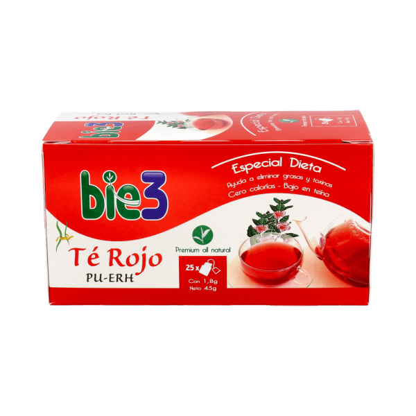 Bio3 té rojo Pu-erh...
